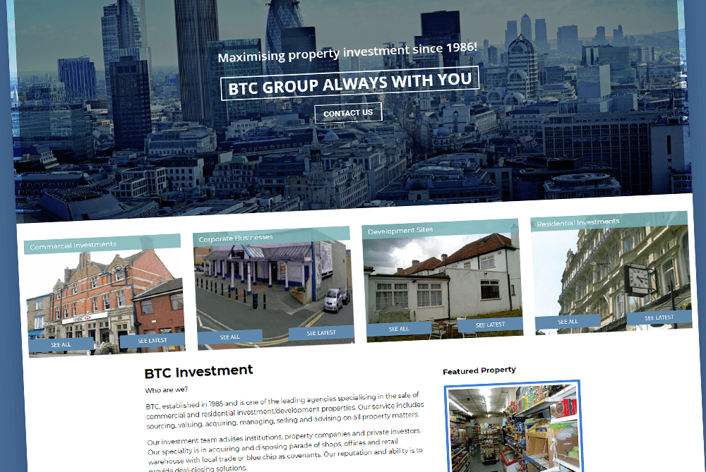 btc investment page