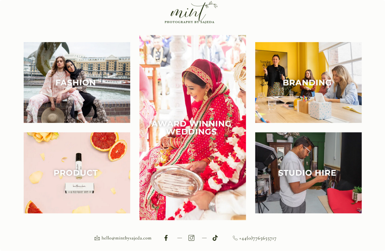 Mint website view 1