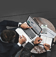 businessmen working strategic planning
