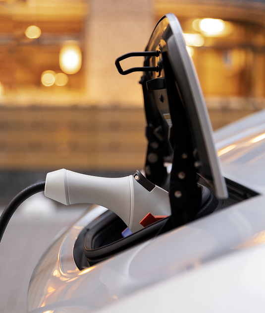 electric car station charging 1